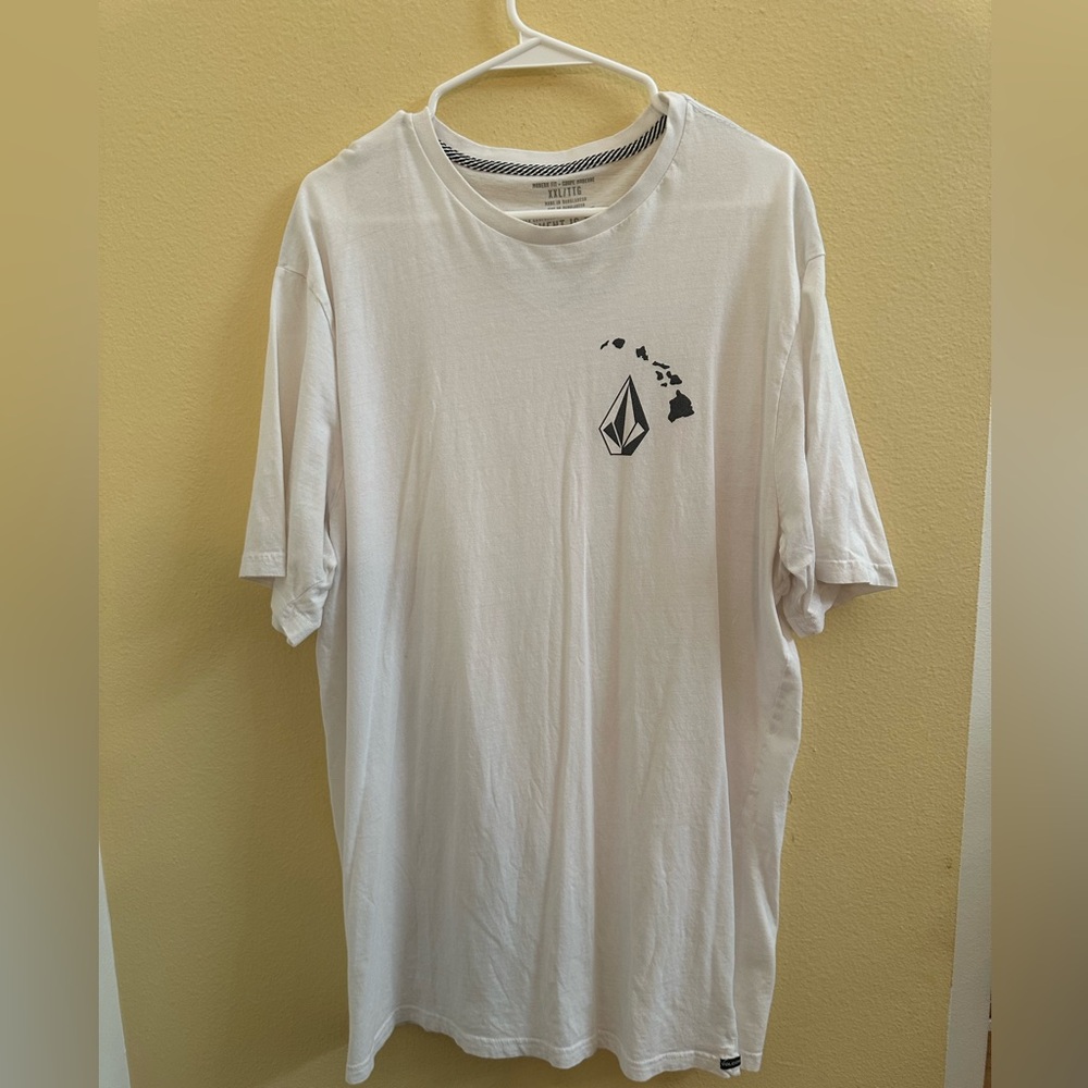 Volcom Hawaii White Graphic Tee